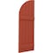 Ekena Millwork Americraft 5-Board (2 Batten) Wood Joined Board-n-Batten Shutters w/ Arch Top, ARW101BQ518X77CLH, PR ARW101BQ518X77CLH - alternate 2